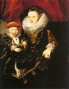 Dyck, Anthony van Young Woman with a Child china oil painting artist